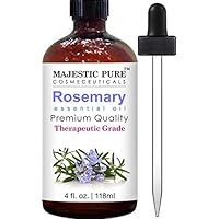 Majestic Pure Essential Oil, Rosemary, 4 Fluid Ounce