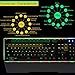 CHONCHOW Gaming RGB LED Keyboard with Wrist Rest and Mechanical Switch Electric Response 26 Keys Anti-ghosting USB Wired Backlit Keyboard Compatible with PC PS4 Mac Xbox – Blackthumb 3