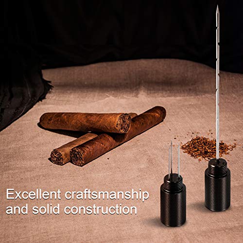 AILE Cigar Punch Enhancer Tool & Nubber,Cigar Draw Cigar Poker for