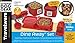 Dog Travel Food Set For Small Dogs (Red) - 7pk Including Collapsible Bowls, Carriers, Scooper, Place Mat, Bag