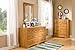 South Shore Little Treasures 6-Drawer Double Dresser-Country Pine