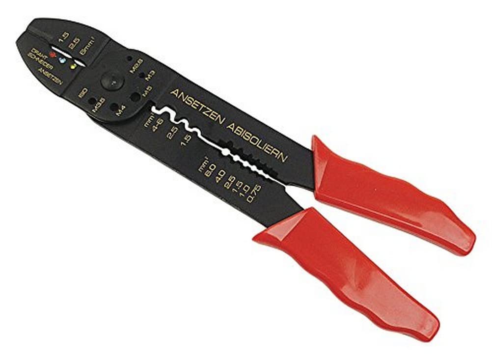 Brüder Mannesmann 1092-S Terminal Crimper Heavy Duty Isolation Pack of 1 m