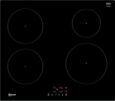Neff T36FBE1L0 N 30 Built-in Induction Hob 60 cm Black with TouchControl