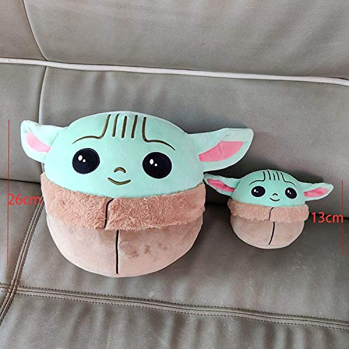 Baby Yoda Plush Toy, The Mandalorian Child Plush Stuffed Pillow Buddy