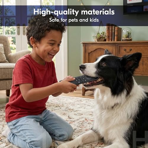 AMROAH Remote Control Replacement for Samsung Smart TV with Voice Control, Compatible with Frame, Curved, Crystal UHD Models 2019–2026