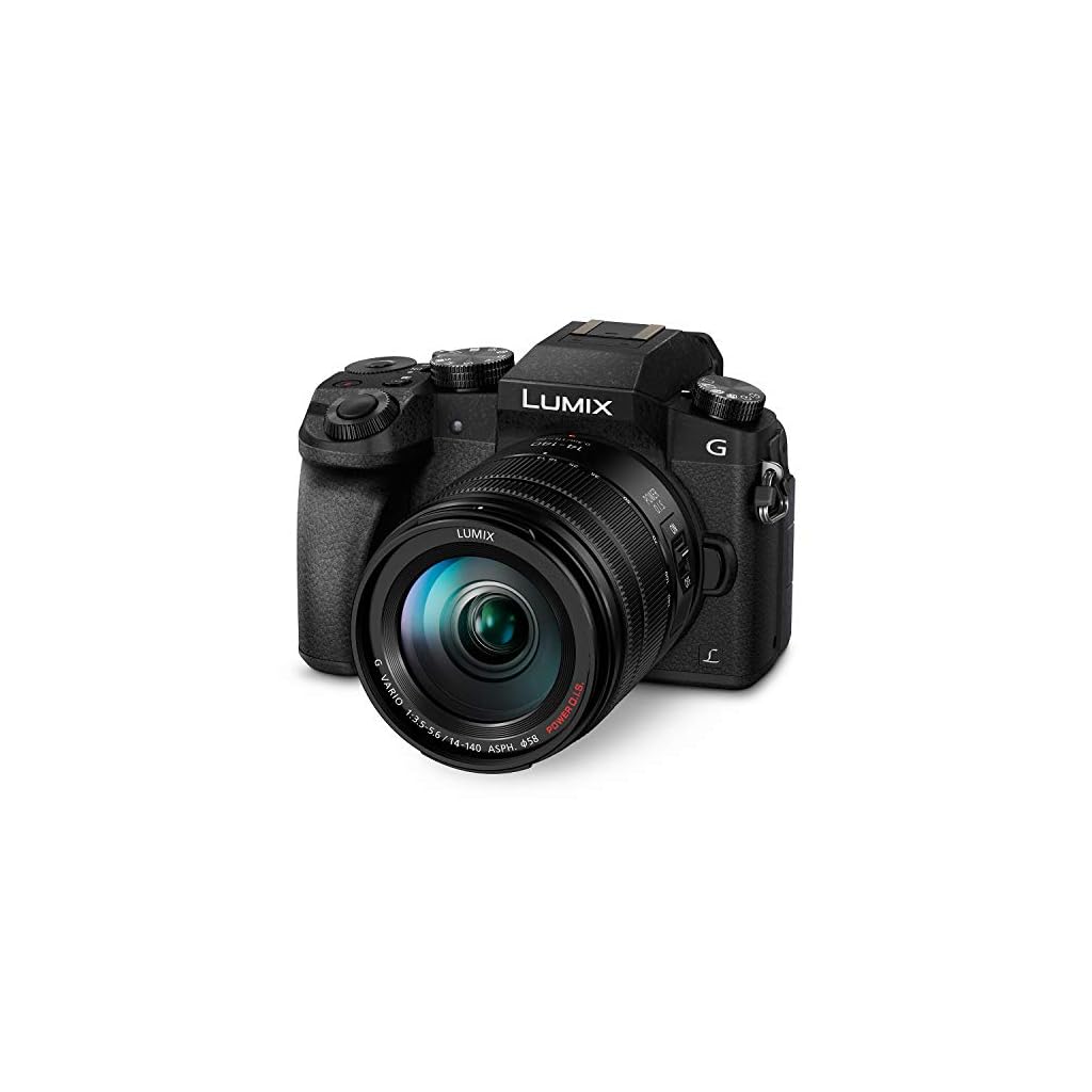PANASONIC LUMIX G7 4K Digital Camera, with LUMIX G Vario 1442mm MEGA O