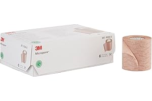 3M-1533-2 Tape Micropore Surgical LF Paper 2" x10yd Tan 6/Bx by 3M Part No. 1533-2