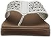 FitFlop Women's Leather Lattice Surfa Floral FLIP Flops