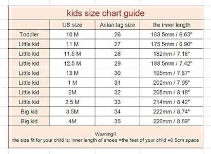 4m us big kid shoe size