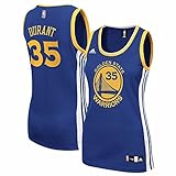 adidas Kevin Durant Golden State Warriors NBA Women's Blue Official Road Replica Jersey