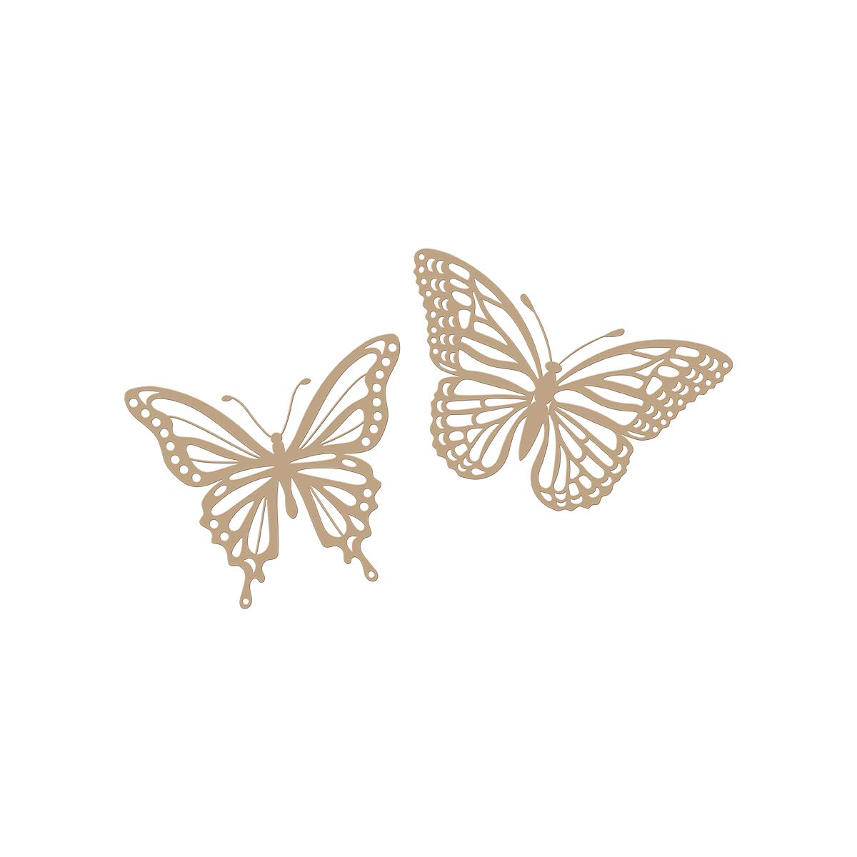 Glimmer Hot Foil Plate - Glimmering Butterflies