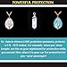 EMF Protection Pendant Necklace- Anti-Radiation-Free Chain-Programmed with 30+ Homeopathic Frequencies - More Styles - Dr. Valerie Nelson-EMF Shield Necklace Jewelry (Jeremiah 29:11)