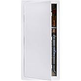 PNKKODW Plumbing Access Panel for Drywall 14 x 29 Inch Plastic Access Door Removable Wall Access Panel Ceiling Reinforced Hin