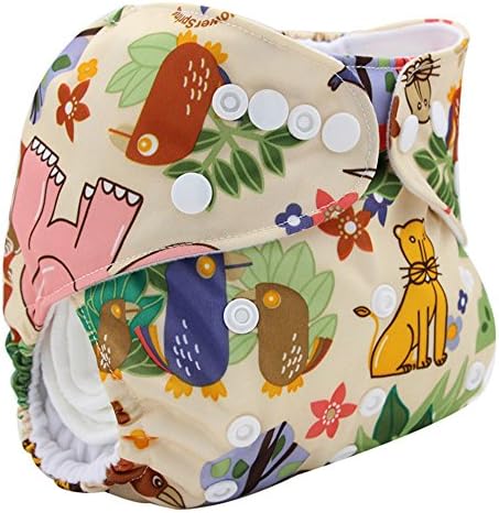 Cavalli Kids Baby Diapers Nappy Character Print Nappy Cloth Cover (OB031)