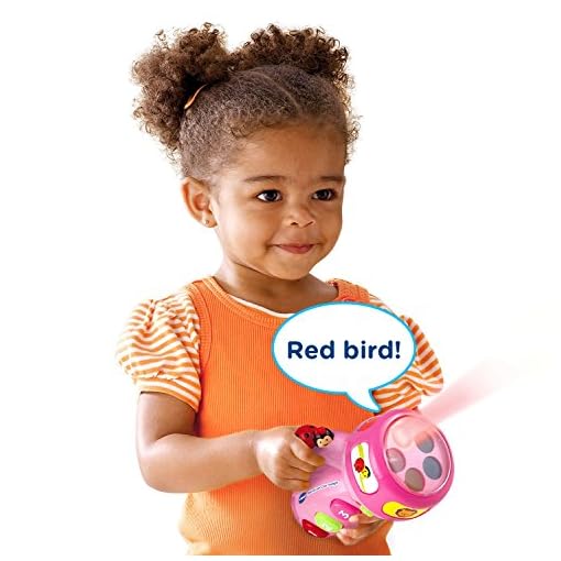 VTech Spin and Learn Color Flashlight Amazon Exclusive, Pink - Image 6