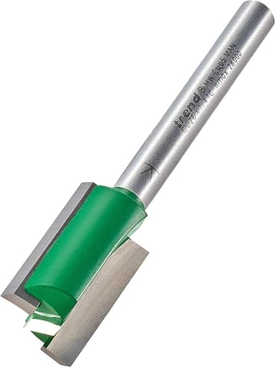 Trend Trend CraftPro Straight Two Flute Router Cutter 1/4 in Shank 15.9 mm