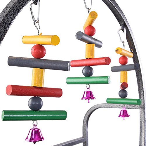 CHIMAERA Round Large Parrot Playstand Gym Perch 41x30x69in