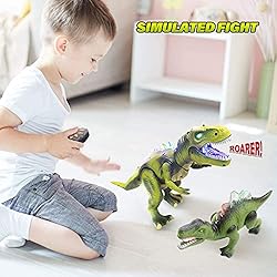 2 Sets Electronic Dinosaur Toy,BFUNTOYS Remote