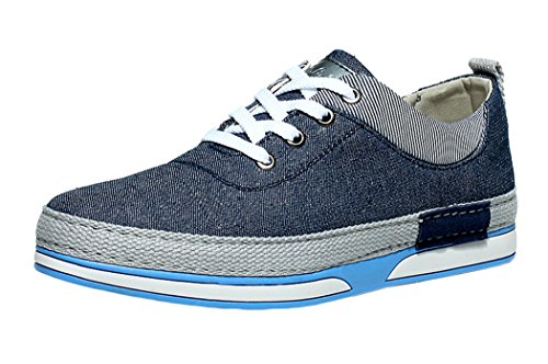 Btime Men's British Style Fshion Low Top Sport Lightweight Shoes(9D(M)US,gray)