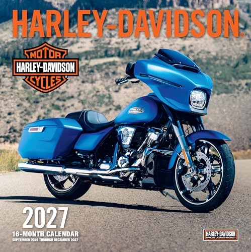 Harley-Davidson 2026 17x12: 16-Month Calendar-September 2025