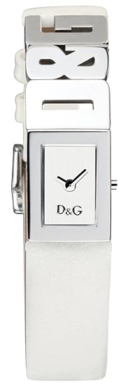 D&G Dolce&Gabbana Damenuhr 'Shout' DW0508 weisses Armband