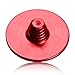 Neewer 10MM Diameter Red Metal Convex Soft Shutter Release Button for Fujifilm X100 Leica M6 M8 M9 / Nikon, Canon, Hasselblad, Olympus, Minolta, Rolleiflex SLR Cameras