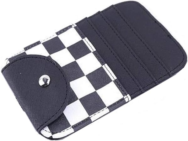 Amazon K Joy Bmw Mini ミニクーパ ミニ アクセサリー サンバイザー カード ホルダー 収納 サングラス 車 車内 カー用品 便利 グッズ フラッグチェック コイン カードホルダー 車 バイク