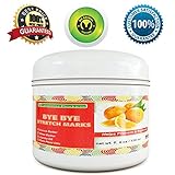 Natural Scar Removal Cream for Women and Men can Fade Old Scars and Stretchmarks With Pure Vitamin E and Moisturizing Coconut Oil and Jojoba Oil by Biogreen Labs