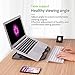 Notebook Holder Stand, Laptop Stand, Portable Laptop Stand Compatible for 15-17 inch Laptops (Black)thumb 3