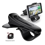 Mate2GO Car Phone Holder, Car Mount HUD Design with Free App to Turn Phone into Dash Cam, Durable Dashboard Cell Phone Holder Compatible with iPhoneX/8/8 Plus, Samsung, Huawei and More Smartphones