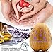 Aromatherapy Essential Oil Aroma Diffuser – Ultrasonic 400ml Wood Bamboo Cool Mist Fragrance Humidifier w/ Fade Light & Off Timer – SereneLife SLFRSHAR14thumb 3