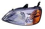 Honda Civic Replacement Headlight Assembly - 1-Pair