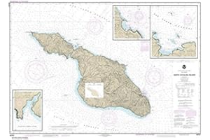 Paradise Cay Publications, Inc. NOAA Chart 18757: Santa Catalina Island; Avalon Bay; Catalina Harbor; Isthmus Cove, 33.9 X 45.5, Traditional Paper