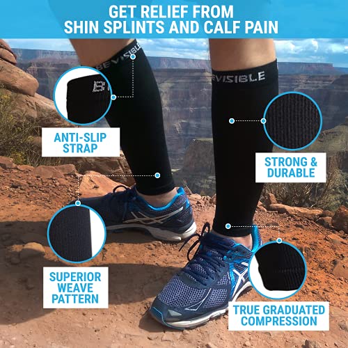 BeVisible Sports Calf Compression Sleeve Shin Splint Leg