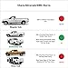 4pcs Front Rear Smoke Sun Rain Guard Vent Shade Window Visors Compatible with Extended Cab DA-94044