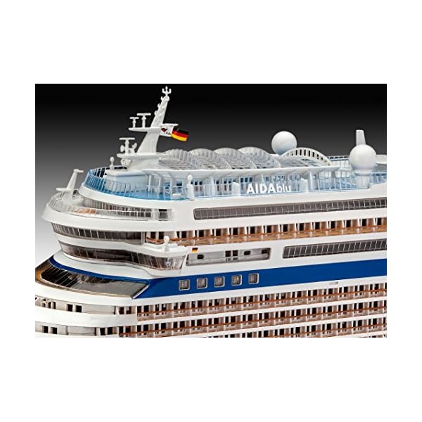 Revell Revell_05230 Modellbausatz Schiff 1:400 - Cruiser Ship AIDAblu, AIDAsol, AIDAmar, AIDAstella im Maßstab 1:400… – Bild 6