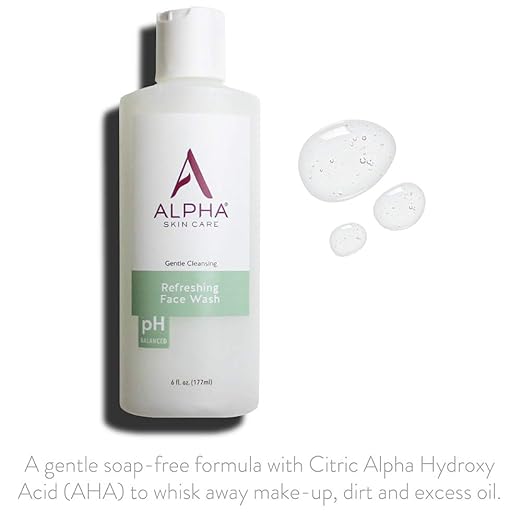 face wash with alpha hydroxy acid