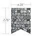 Cobblestone Jointed Banners, Medieval Party Supplies, Cobblestone Birthday Banner, Party Decorations, Hanging Room Decorations