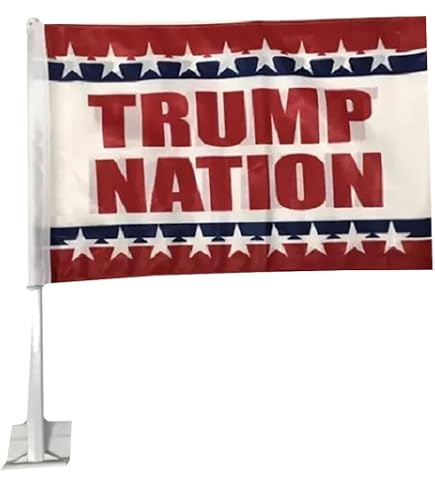 12x18 2024 Trump USA Blue Double Sided Rough Tex Knit Nylon Flag Grommets