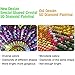 5D DIY Special Shaped Diamond Painting Kit, 15.7X 11.8 Inch Crystal Rhinestone Diamond Embroidery Paintings Pictures Arts Craft for Home Wall Decor （Green Wolf）