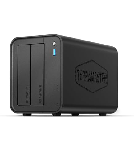 Amazon.com: TERRAMASTER F4-210 NAS 2GB Quad Core & 2Bay USB3