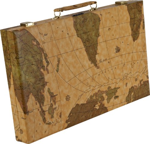 United Nations of New York Backgammon Set 18"