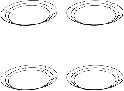 Â Cesta de marcos de guirnaldas de alambre redondo para colgar en la