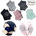 5 Pack Set Baby Crawling Anti-Slip Knee, Unisex Baby Toddlers Kneepads