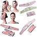 Anti Wrinkle Face Slimming Cheek Mask V Line Facial Mask Lift Up Strap Chin Face Line Belt Strap Band (Orange)