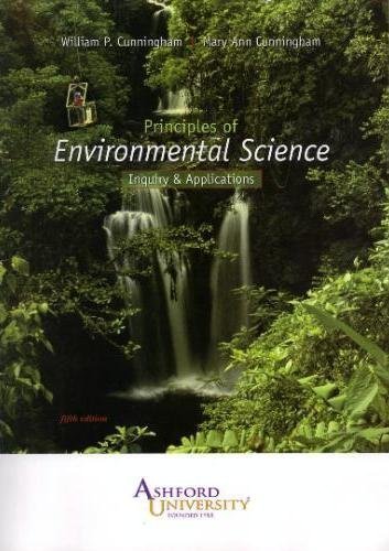 Principles of Environmental Science Inquiry &...
