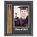 Imaging Expressions Graduation Frame Black, Tassel Holder & 5x7 Picture Opening, Black Shadowbox with Glass, Easel Included for Table or Desk Use (2019)