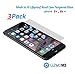 gizmomix [3PACK] Lifeproof Nuud HD Tempered Glass Screen Protector For iPhone 6+ 6s+ 7+ plus Case nüüd Inc