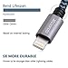 Xcords(TM) 3Pack 6ft Nylon Braided Lightning to USB Syncing and Charging Cable Cord Fully Compatible with iPhone 7/7 Plus/ 6/ 6 Plus/ 6s/ 6s Plus /5/5s/SE iPad/iPod/Beats Pill+ and More(Black&Blue)