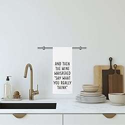 Funny Wine Kitchen Towels Adult Humor Bar Towels